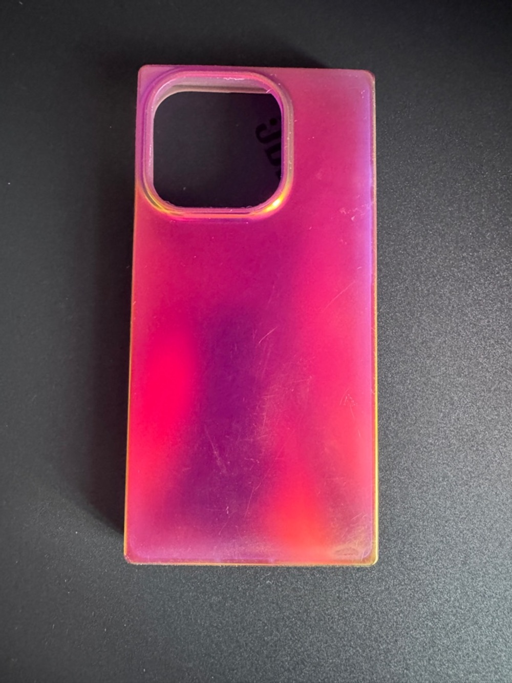 SQUARE by Flaunt Pink Iridescent Satin iPhone 15 PRO Case